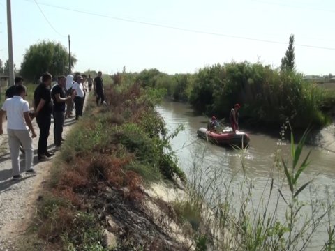 Suda boğulan gəncin cəsədi tapıldı
