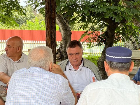 Azər Kərimli Zaqatala kəndlərində - FOTO