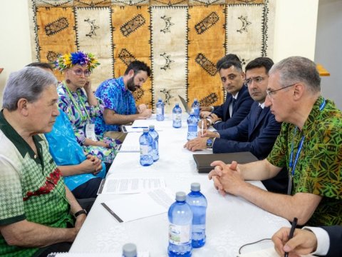 Muxtar Babayev Yeni Zenlandiya Baş nazirinin müavini ilə görüşdü