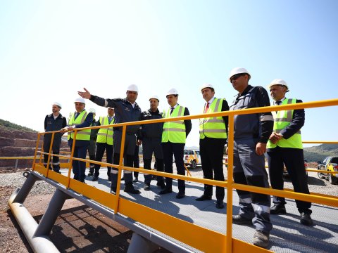 DMA sədri Çovdar İnteqrəolunmuş Regional Emal Sahəsində olub -&nbsp;FOTO