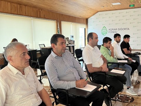 Aqrar Sığorta Fondunda ekspertləri üçün təlimlər keçirilir