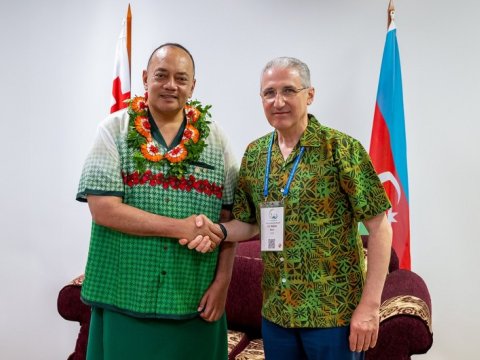 Muxtar Babayev Tonqanın Baş naziri&nbsp;ilə görüşüb