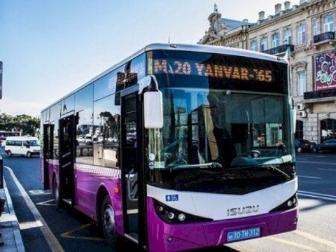 Bu avtobus marşrutunun hərəkət istiqaməti dəyişdi