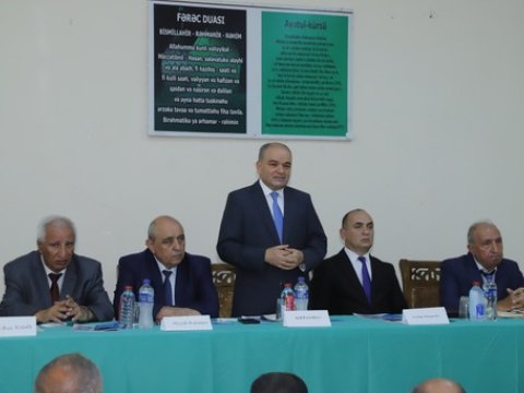 Ceyhun Məmmədovun seçicilərlə növbəti görüşü - FOTO