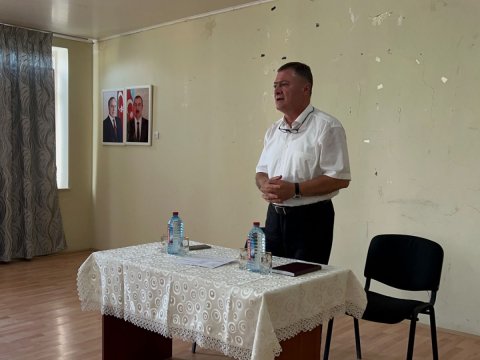 Azər Kərimli&nbsp;Zaqatalanın kəndlərində seçicilərlə&nbsp;görüşüb - FOTO