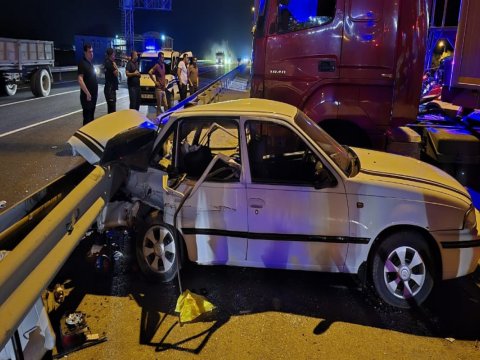Bakı-Qazax yolunda ağır qəza -&nbsp;Azyaşlı öldü