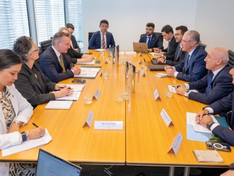 Muxtar Babayev Avstraliyanın energetika naziri ilə görüşdü