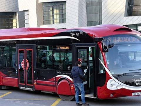 Bəzi marşrut avtobuslarının hərəkət sxemi dəyişdirildi