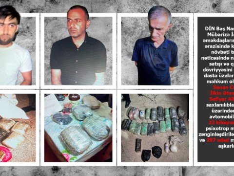 Polisdən əməliyyat:&nbsp;Narkotik satan dəstənin üzvləri həbs edildi