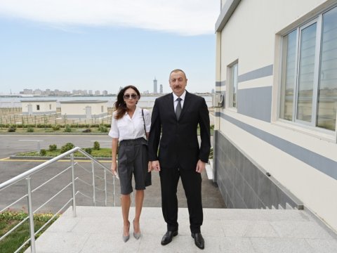 Mehriban Əliyeva hotel açılışı ilə bağlı paylaşım etdi