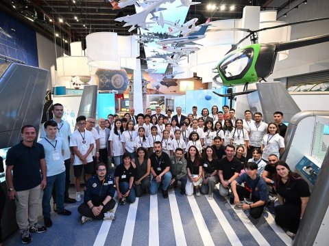 Şəhid və qazi övladları Türkiyənin Gökmən Kosmik və Aviasiya Təhsil Mərkəzində olublar