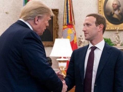 Tramp Mark Zukerberqi HƏDƏLƏDİ