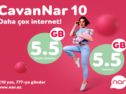 &ldquo;Nar&rdquo;dan yeni dərs ili üçün sərfəli tarif: &ldquo;CavanNar 10&rdquo;