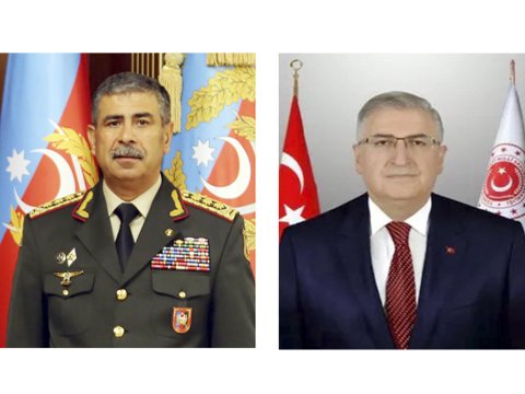 Zakir Həsənov türkiyəli həmkarını&nbsp;TƏBRİK ETDİ