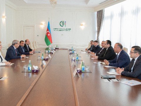 Məcnun Məmmədov BDU-nun rektoru ilə görüşdü -&nbsp;FOTOLAR