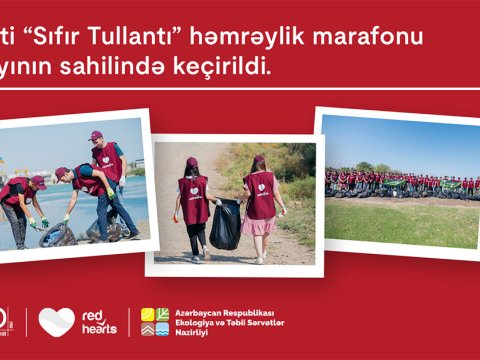 Növbəti &ldquo;Sıfır Tullantı&rdquo; həmrəylik marafonu Kür çayının sahilində keçirildi