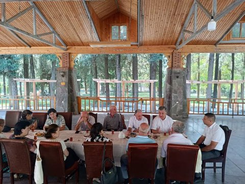 Əli Məsimli Qaxda&nbsp;ziyalılarla görüşdü - FOTO