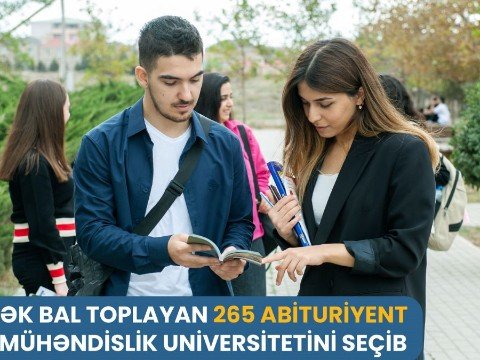 Yüksək bal toplayan 265 abituriyent&nbsp;BMU-nu seçib