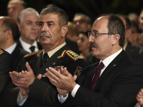 Bakıda Türkiyənin Zəfər bayramı qeyd edildi - FOTOLAR