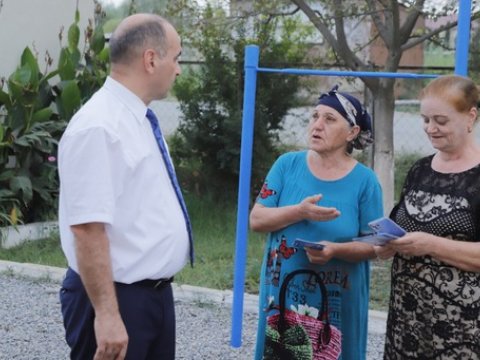 Ceyhun Məmmədov Beyləqanda seçicilərlə görüşdü