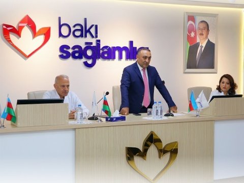 Bakı Sağlamlıq Mərkəzində rezidentura təhsilinin təkmilləşdirilməsi ilə bağlı görüş - FOTO