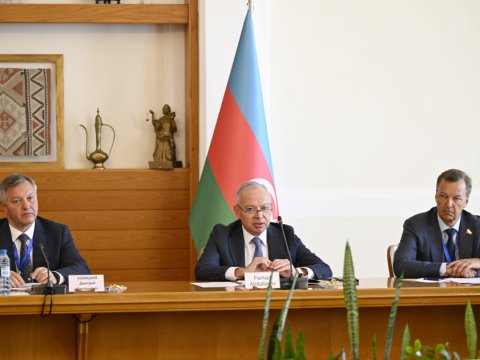 Konstitusiya Məhkəməsində MDB müşahidəçiləri ilə görüş