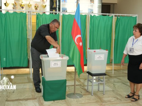 Naxçıvan Ali Məclisinə də seçkilər keçirilir - FOTO