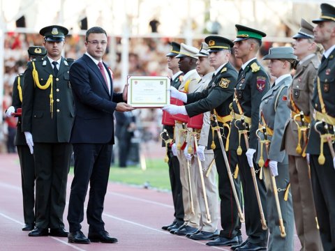 Nazir müavini Türkiyədə hərbi məktəblərin buraxılış mərasimlərində iştirak etdi&nbsp;- FOTOLAR