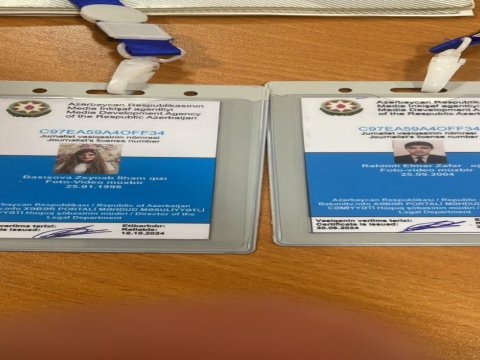 Seçkilərdə saxta jurnalist vəsiqəsindən istifadə edilib - BİRGƏ MƏLUMAT