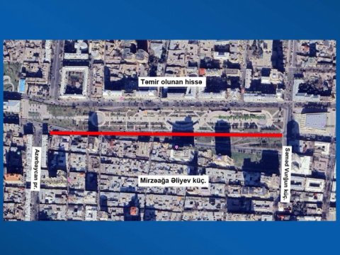 Daha bir küçədə hərəkət məhdudlaşdırılır