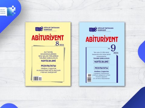&ldquo;Abituriyent&rdquo; jurnalının 8-ci və 9-cu nömrələri nəşr olundu