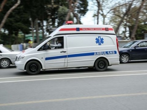 Bakıda ambulans piyadanı vurub öldürdü
