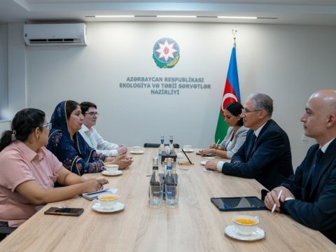Muxtar Babayev Beynəlxalq Parlamentarilər Konqresinin baş katibi ilə görüşüb