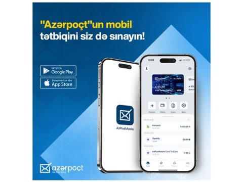 &ldquo;AzPost Mobile&rdquo; tətbiqi istifadəyə verildi