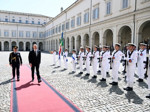 İtaliya-Azərbaycan hərbi əməkdaşlığında yeni səhifə