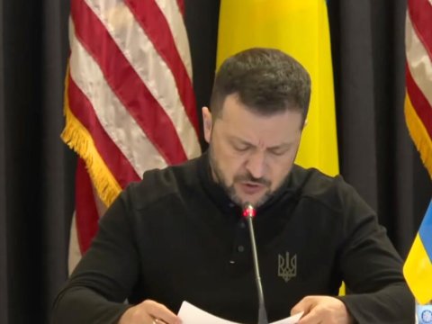 Zelenski Ukraynanın nəzarət etdiyi Rusiya ərazilərini AÇIQLADI