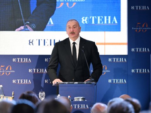 Prezident Çernobbio Forumundan paylaşım etdi