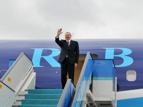 Prezidentin İtaliya səfəri başa çatdı