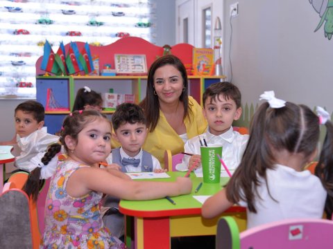 Bakıda iki uşaq bağçası istifadəyə verildi - FOTOLAR