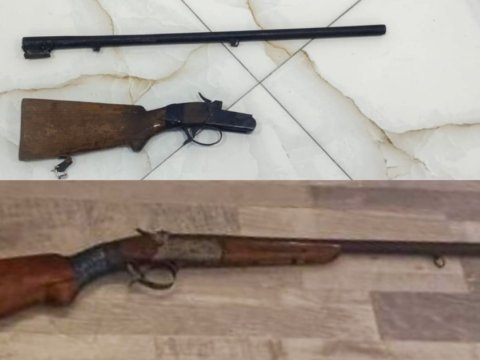 Sakinlərdən qanunsuz saxlanılan odlu silahlar təhvil götürüldü