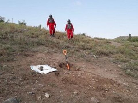 Sentyabrda azad olunmuş ərazilərdə 86 mina zərərsizləşdirilib