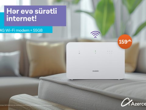 Azercell yeni Wi-Fi cihazını təqdim etdi