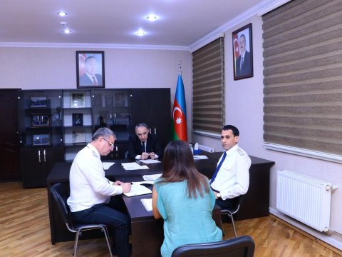 Baş prokuror Abşeronda vətəndaşları qəbul etdi&nbsp;- FOTOLAR
