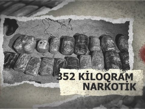 Avqustda 352 kq narkotik dövriyyədən çıxarılıb - VİDEO