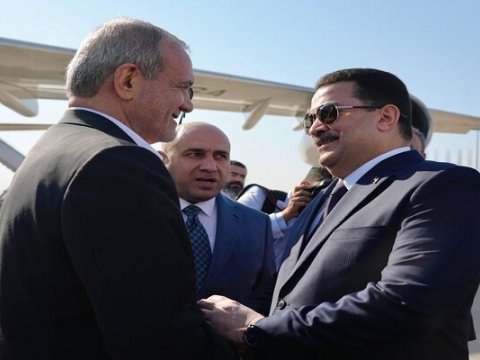 Məsud Pezeşkian İraqa getdi