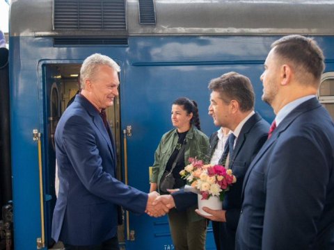 Litva prezidenti Ukraynada