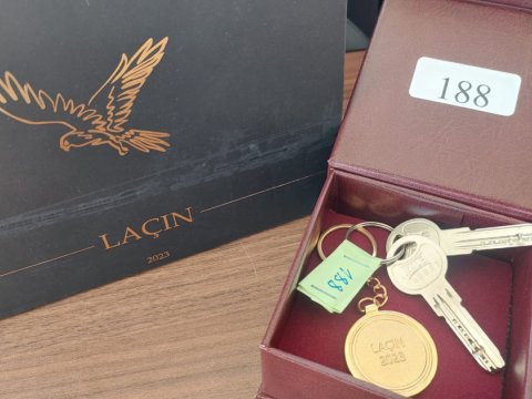 Laçına köçən ailələrə&nbsp;evlərinin açarları təqdim olundu