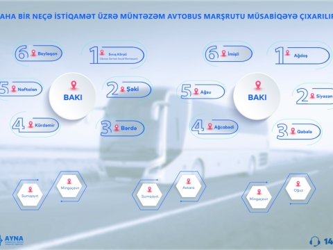 Bir neçə müntəzəm avtobus marşrutu satışa&nbsp;çıxarılır - SİYAHI