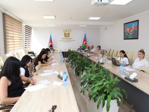 Doktorantura üçün müsahibə keçirildi