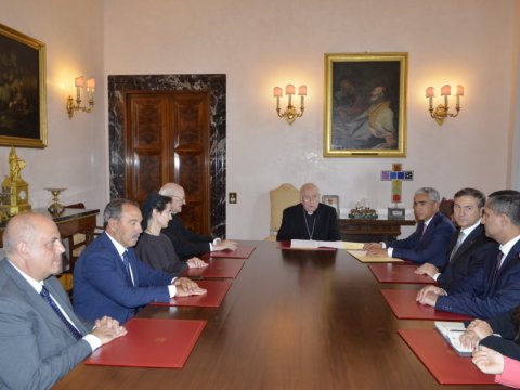 Heydər Əliyev Fondunun Vatikanda Müqəddəs Yubiley İlinə töhfəsi - FOTO